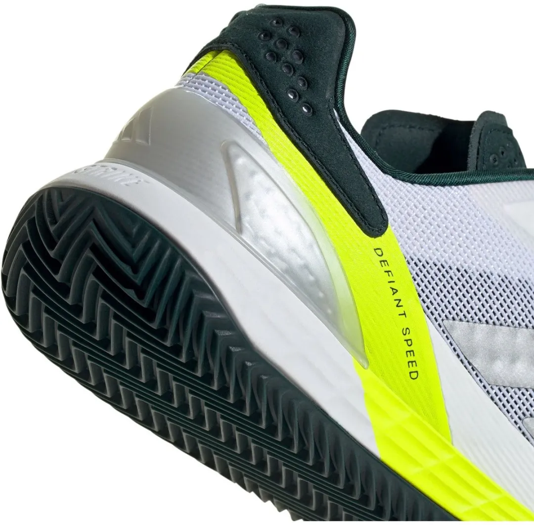 adidas Defiant Speed M Tennisschoenen 46 2/3 - White - afbeelding 6 van 6