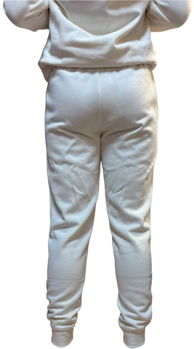 PUMA Varsity Sweatpants FL Sportbroek - XXL - Wit/Bordeaux