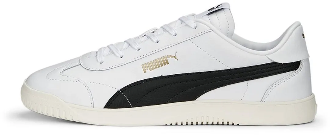PUMA Club 5v5 Schoenen 38 - Wit/Zwart/Goud