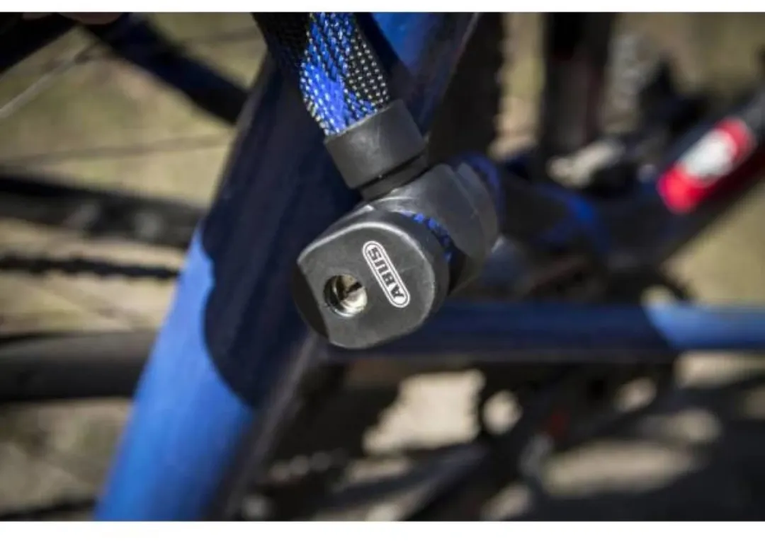 ABUS Ivera 7210/85 Kettingslot 85cm - Zwart/Blauw