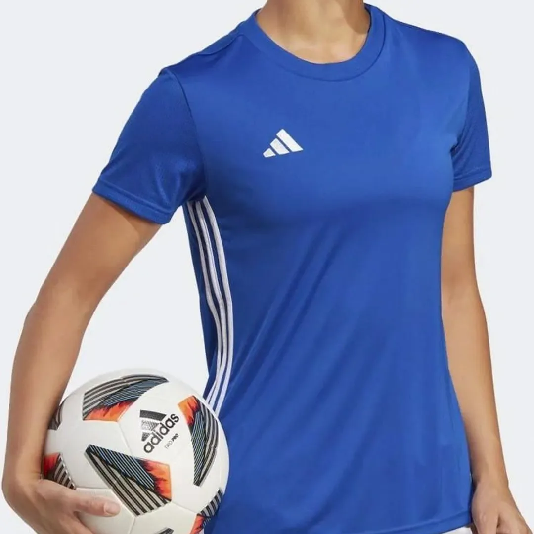adidas Tabela 23 Jersey Shirt Dames S - Lichtblauw/Wit