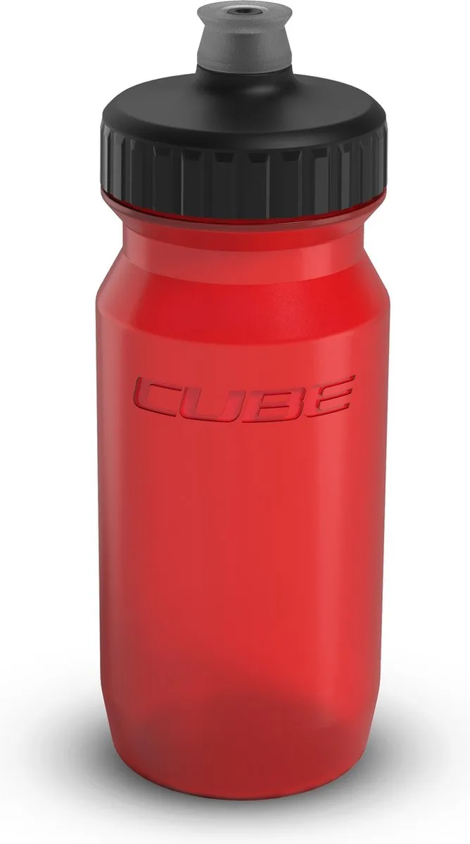 Cube Bottle Feather 500 - 500ml Rood