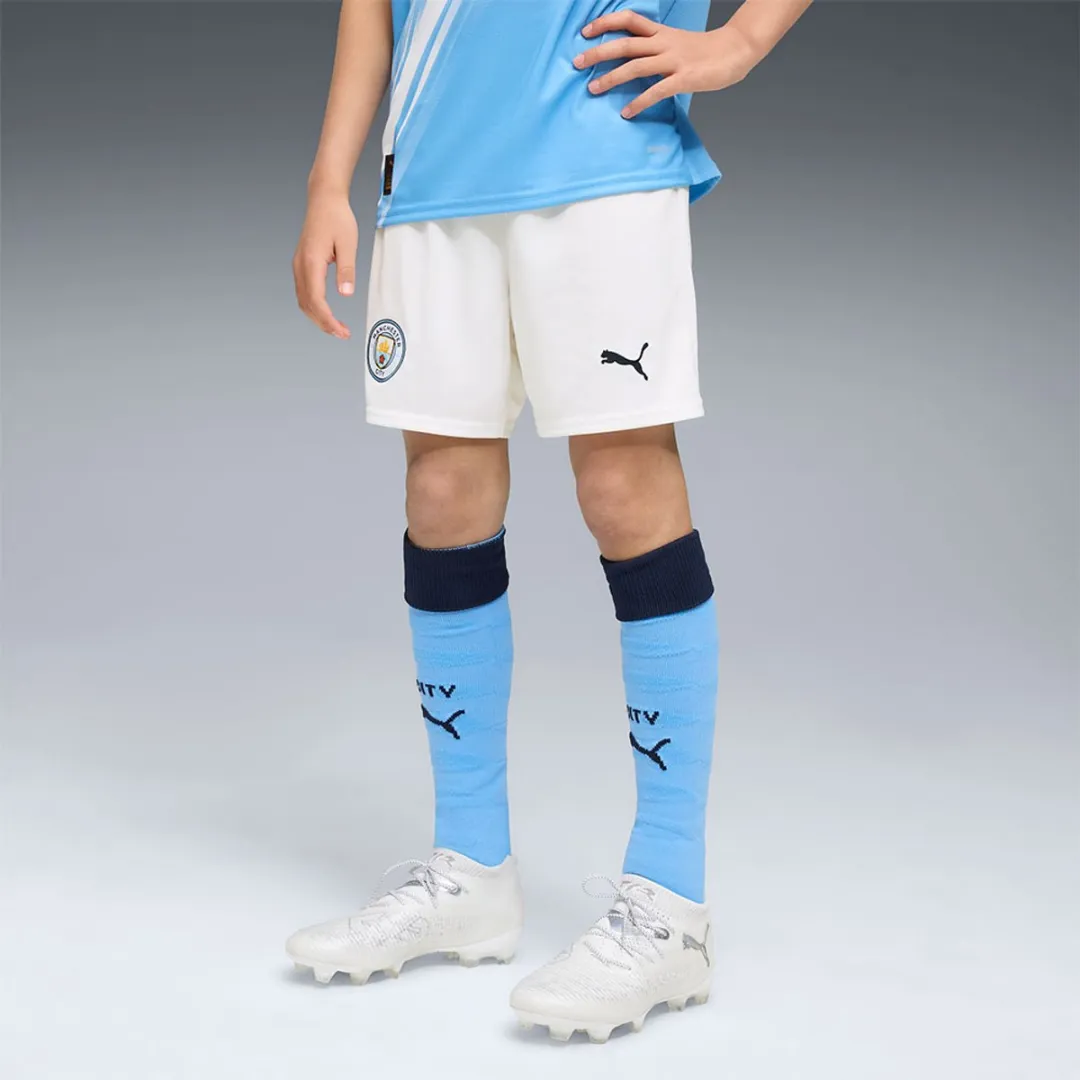 PUMA Manchester City FC 25/26 Replica Shorts Wit - 11-12 jaar