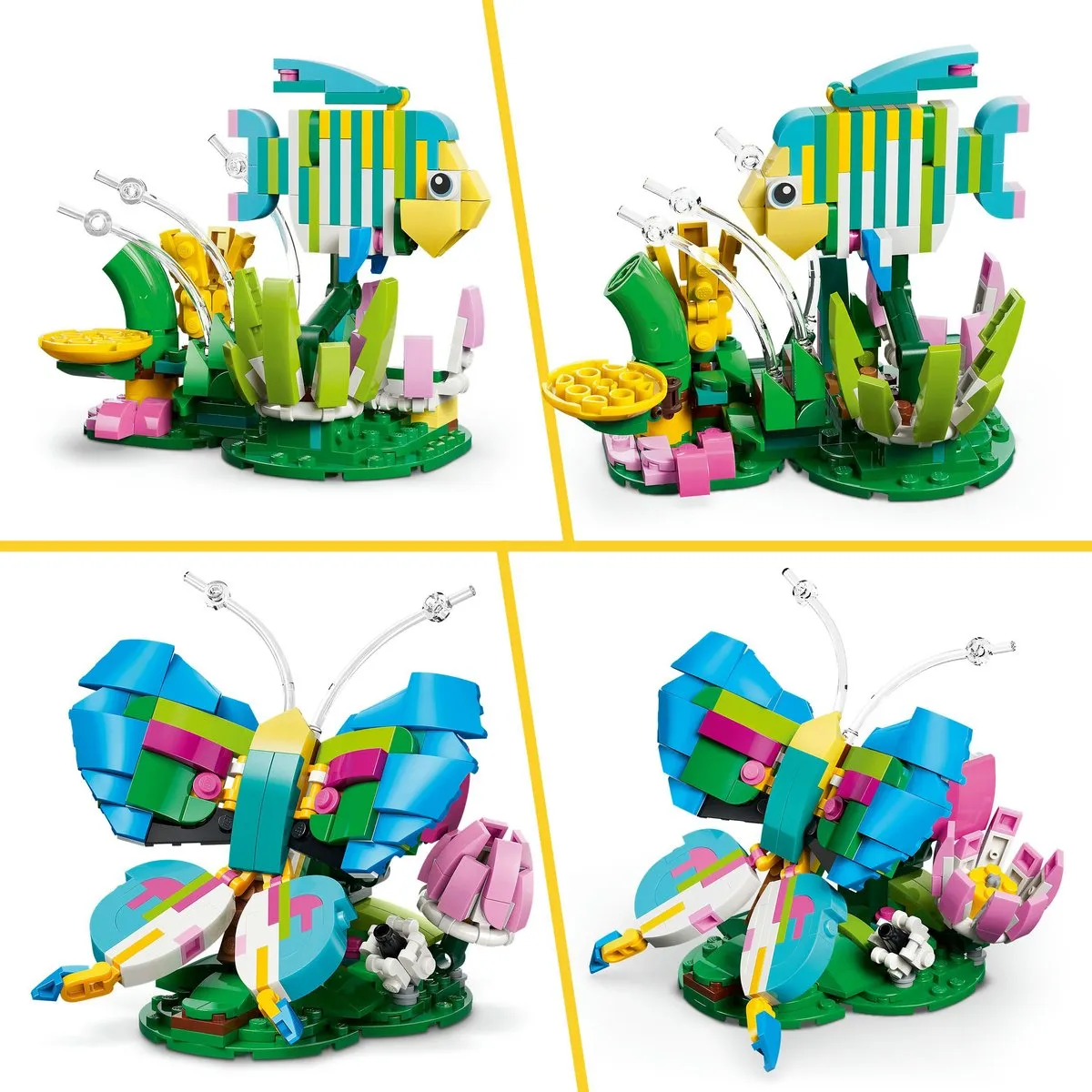 LEGO Creator 3in1 Wilde Dieren 31384 Kleurrijke Kolibrie - Multicolor