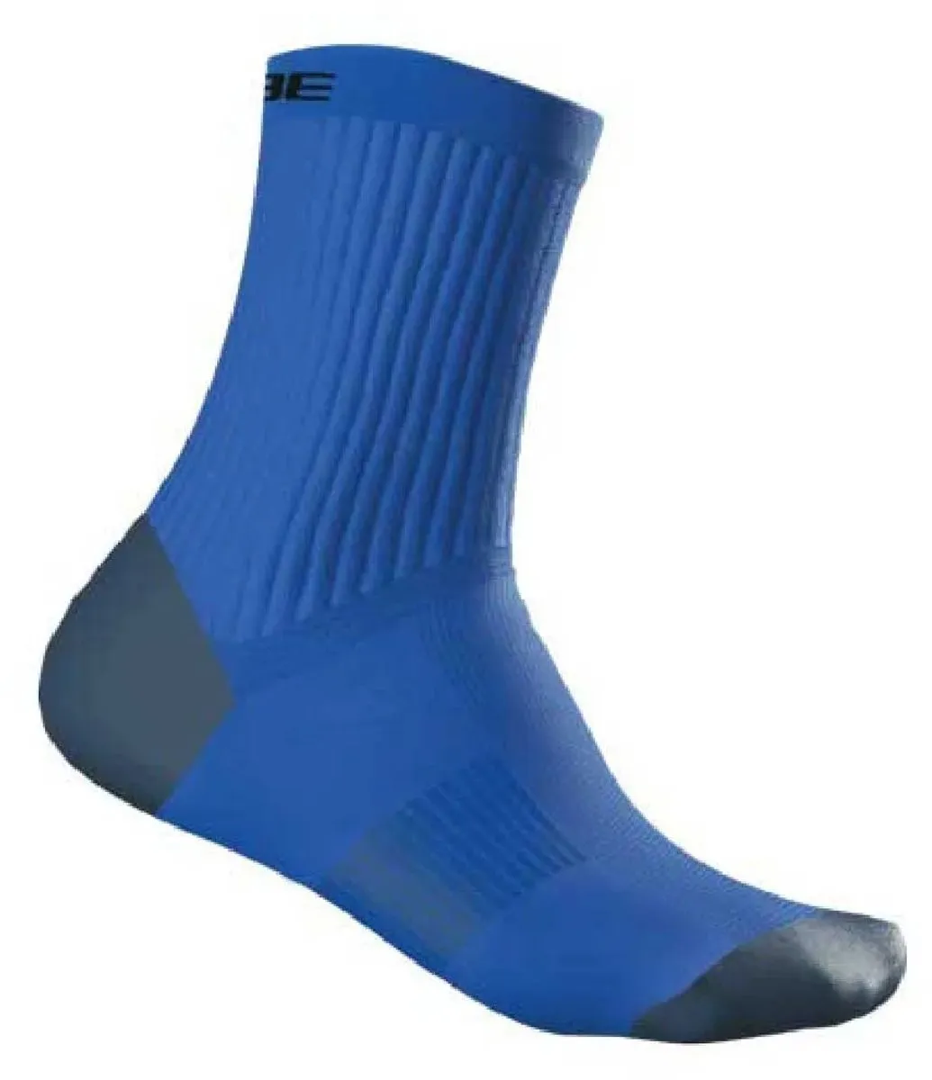 Cube Socks High Cut MTB X ActionTeam Topas Blauw