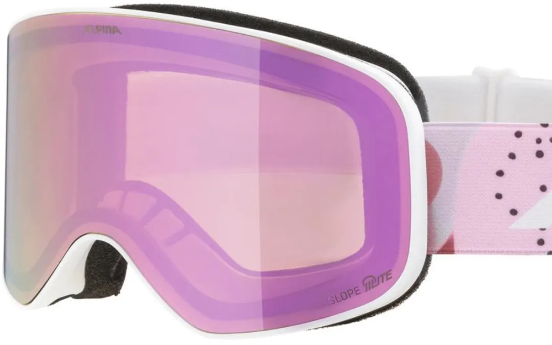 Alpina Slope Q-Lite Skibril 2025 - Roze Lens