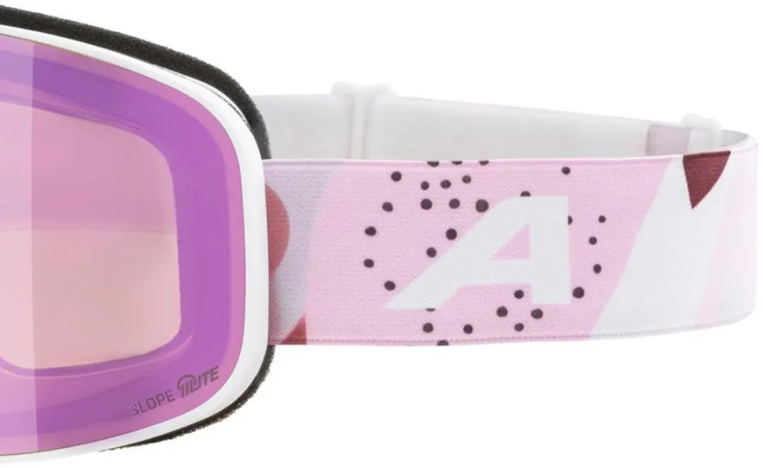 Alpina Slope Q-Lite Skibril 2025 - Roze Lens