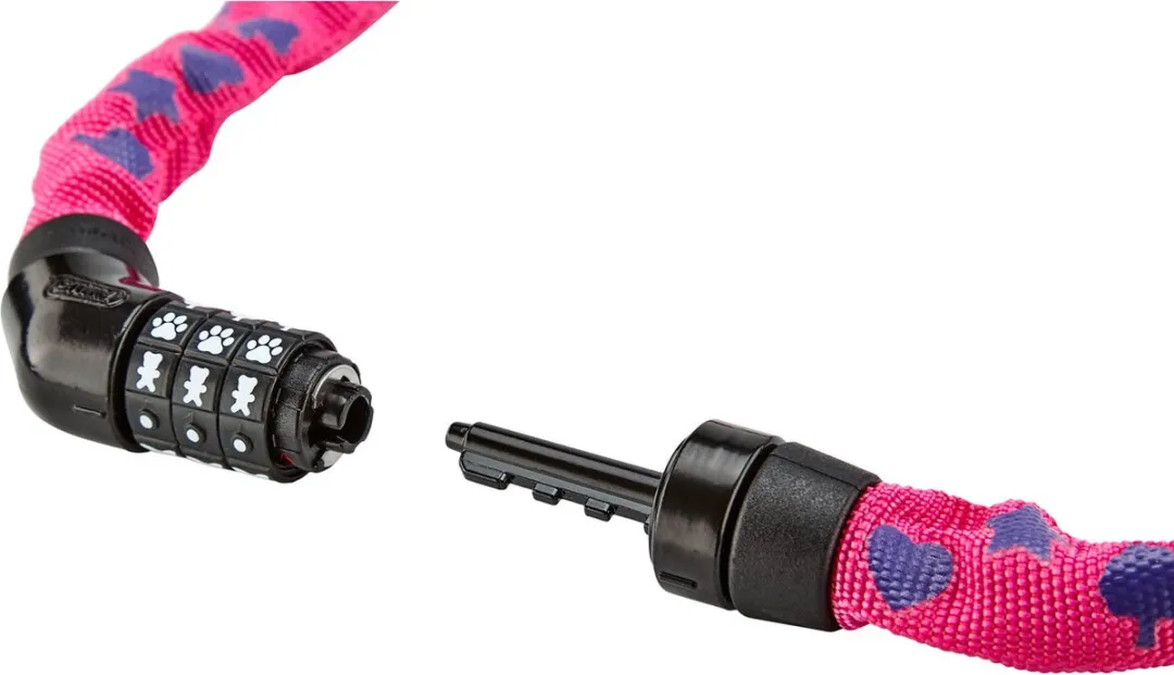 ABUS Cijferkettingslot 4804C/75 - 75cm - Roze
