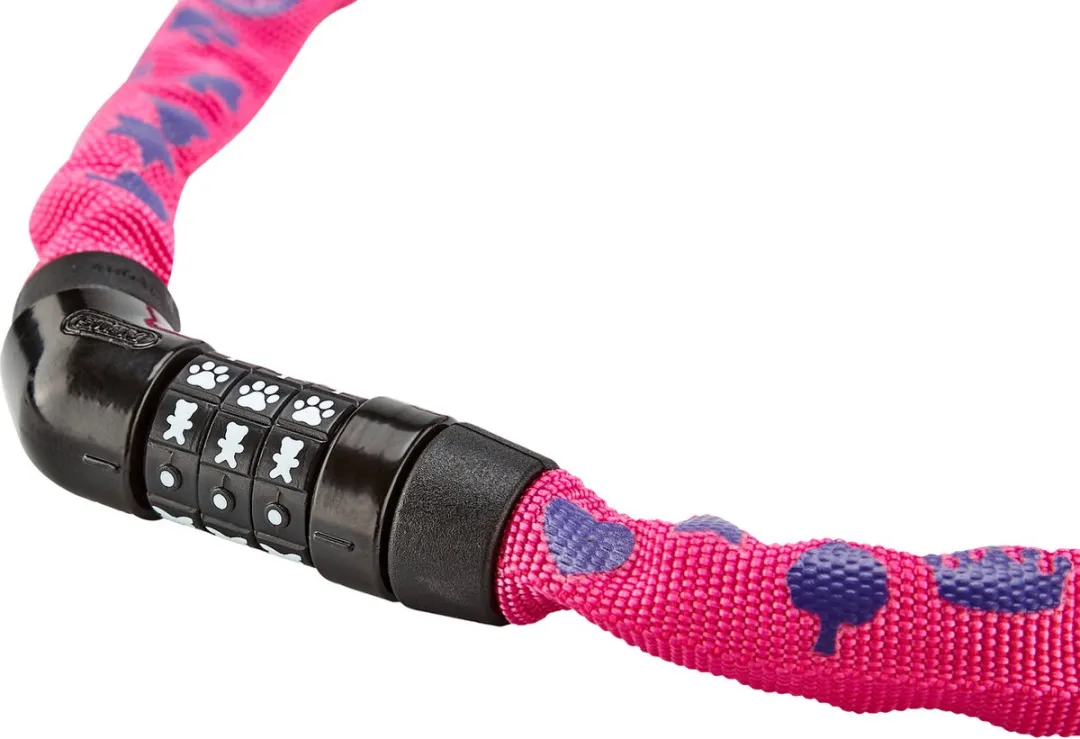 ABUS Cijferkettingslot 4804C/75 - 75cm - Roze