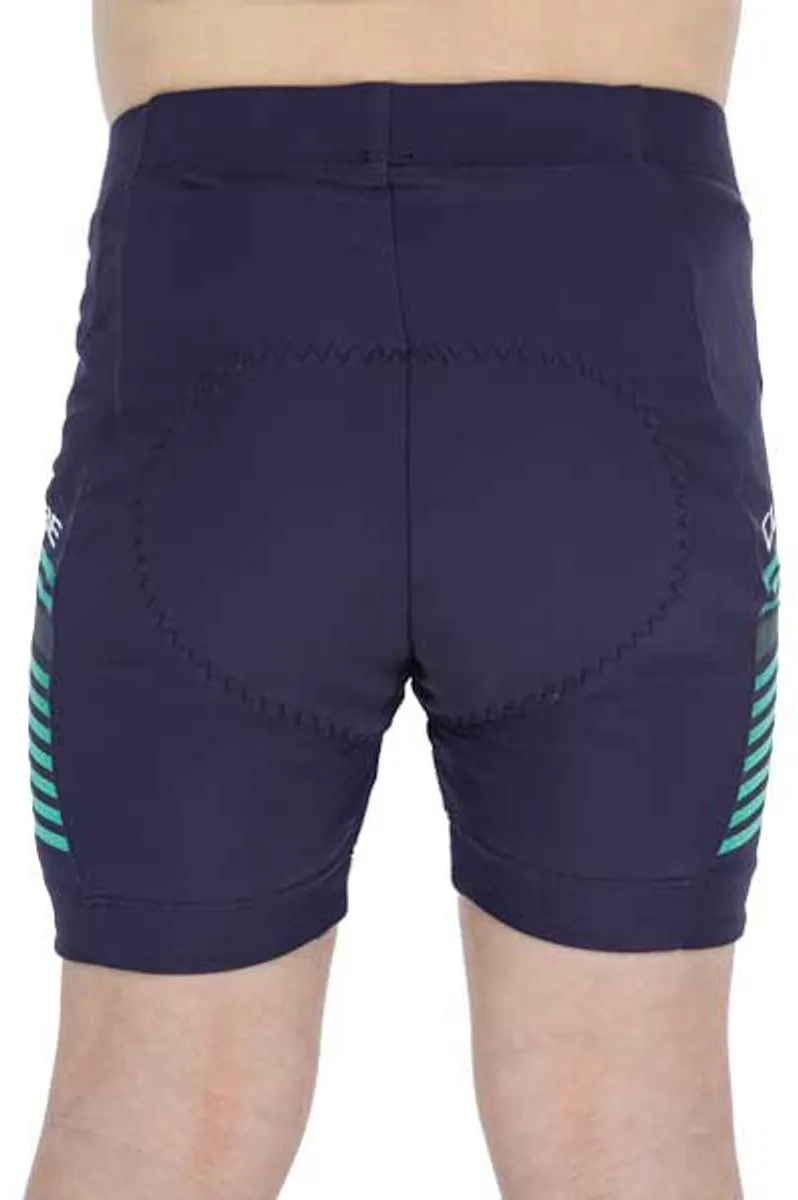 Cube Teamline Cycle Broek M - Jongens/Meisjes - Blauw Mint