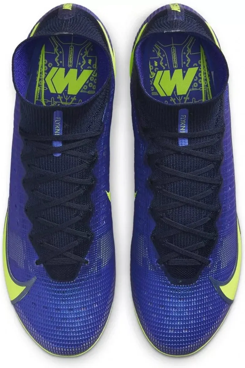 Nike Mercurial Superfly Elite FG Voetbalschoenen 45.5 - Paars/Geel