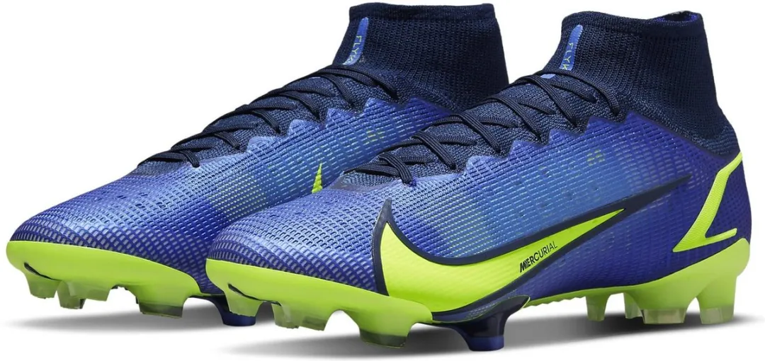 Nike Mercurial Superfly Elite FG Voetbalschoenen 45.5 - Paars/Geel