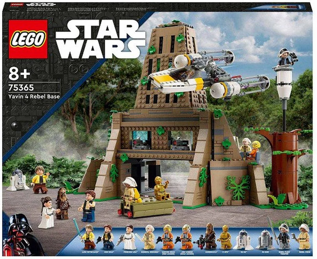 LEGO Star Wars Rebellenbasis Yavin 4 75365 - 1066 Delen - 12 Minifiguren