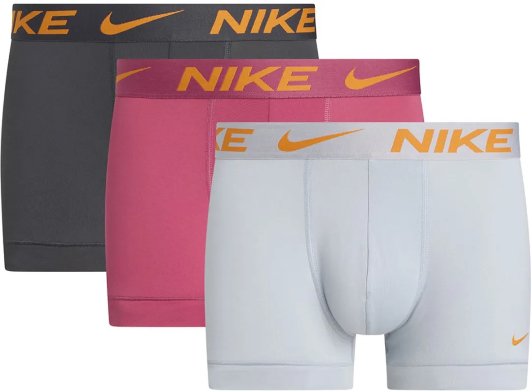 Nike Dri-FIT ES Trunk Boxers - 3 Stuks - XL - Veelkleurig