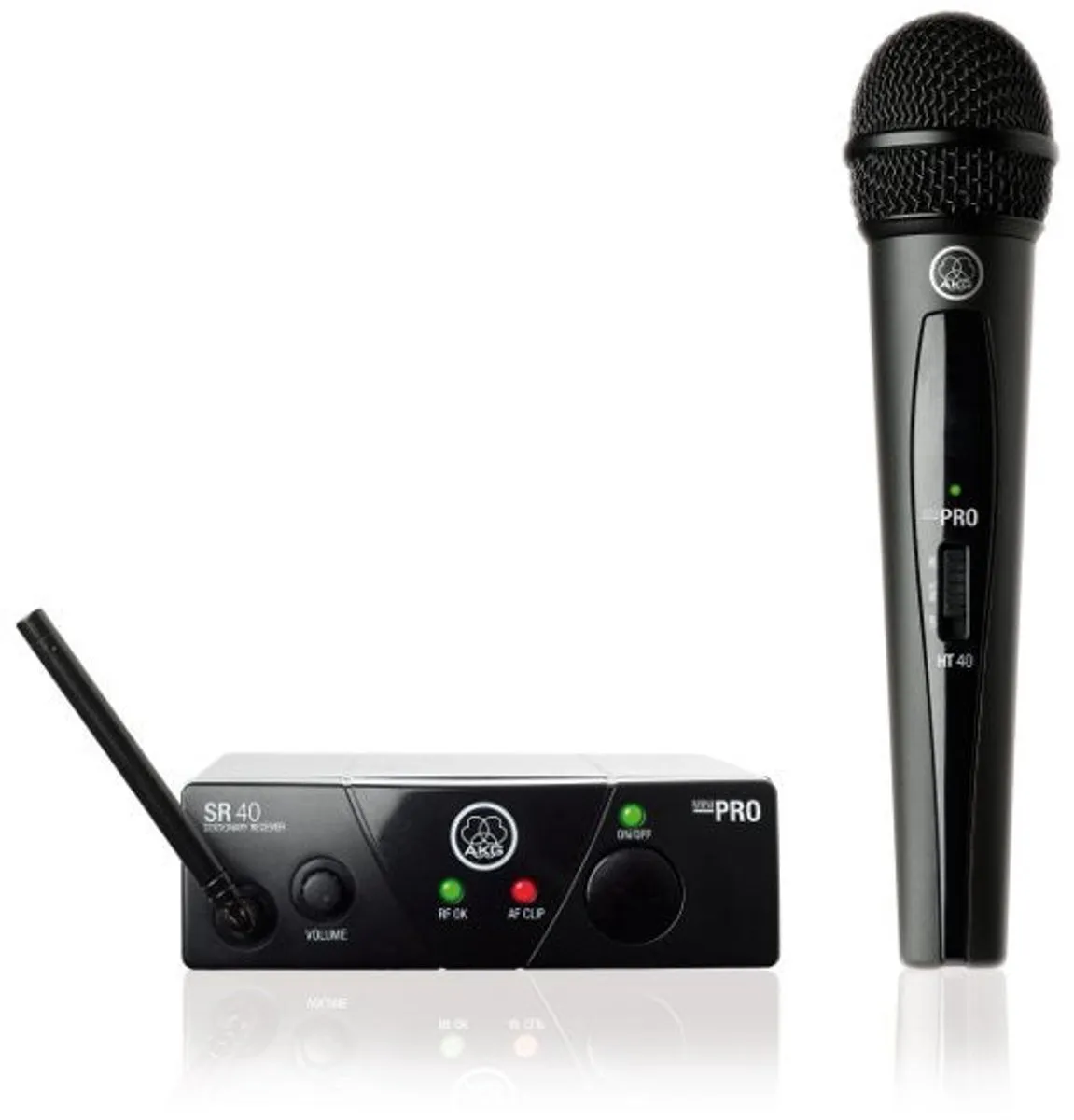 AKG WMS40 Mini Vocal Set - Draadloos zangsysteem 863,100 MHz