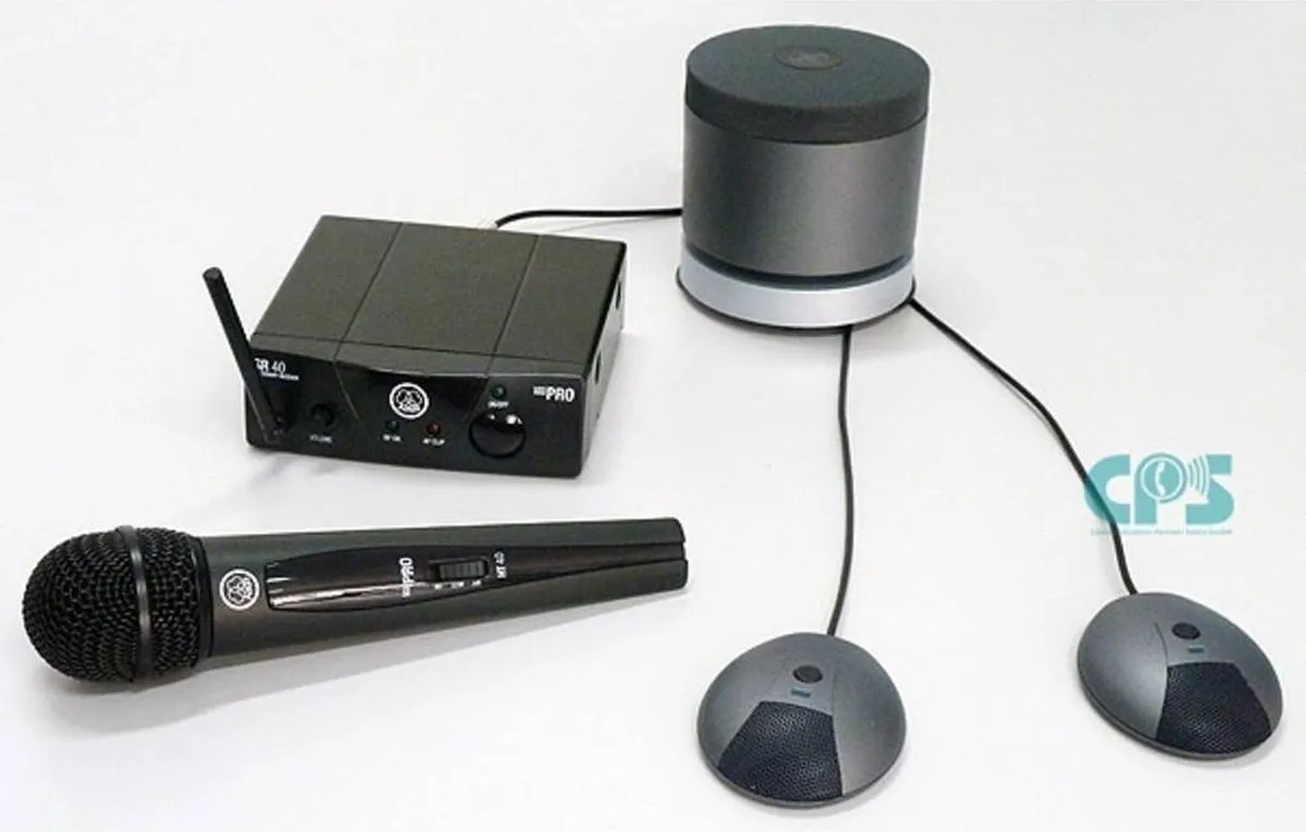 AKG WMS40 Mini Vocal Set - Draadloos zangsysteem 863,100 MHz