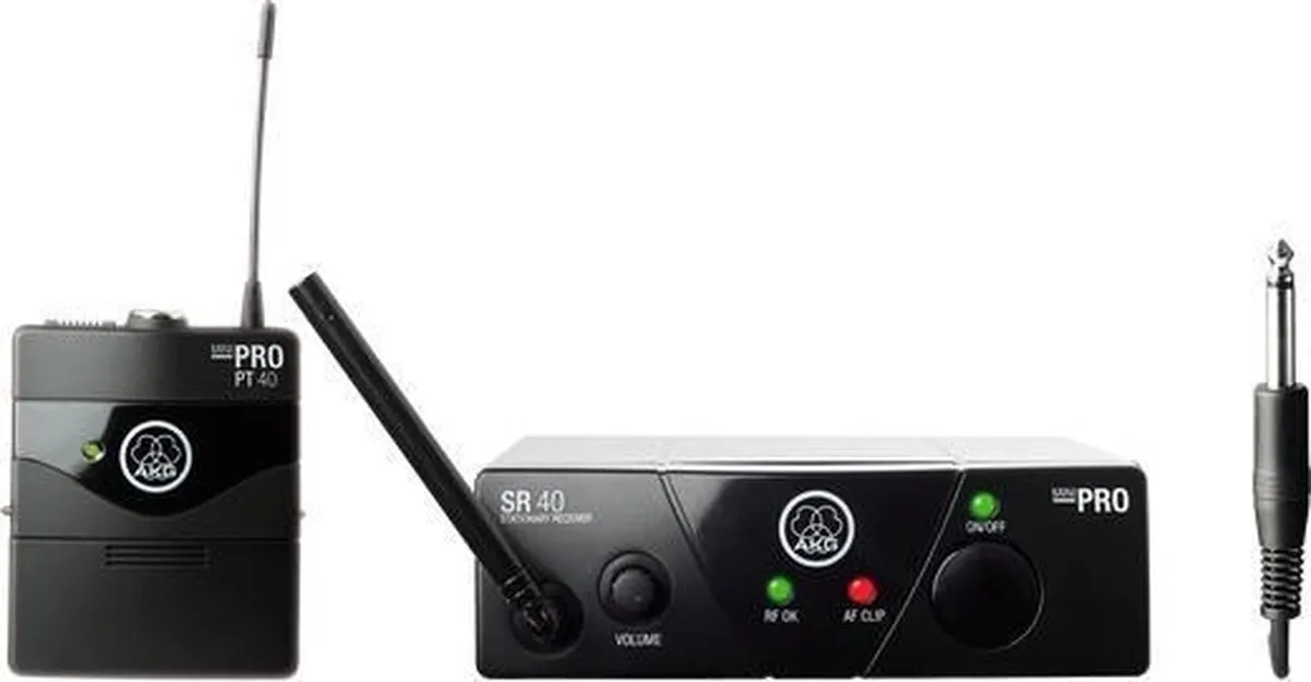 AKG WMS40 Mini Vocal Set - Draadloos zangsysteem 863,100 MHz