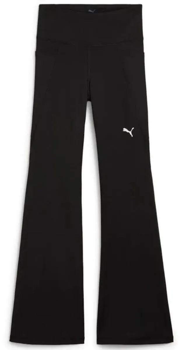 PUMA Ess Dameslegging Hoge Taille Flared - M - Zwart