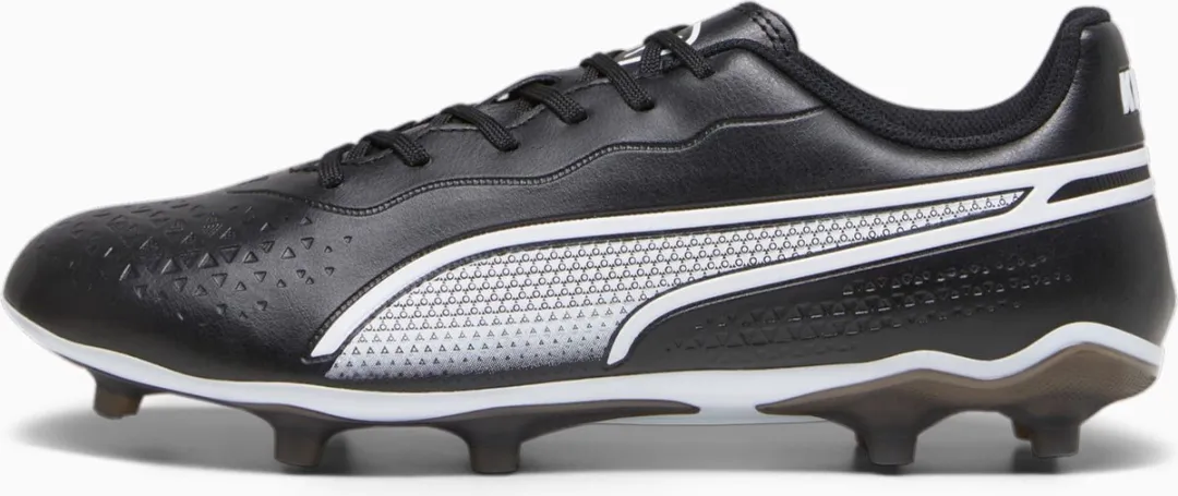 PUMA King Match FG Voetbalschoenen - Zwart