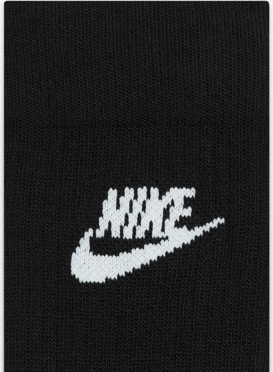 Nike Sportswear Everyday Essential Sportsokken - 3 Paar - Zwart