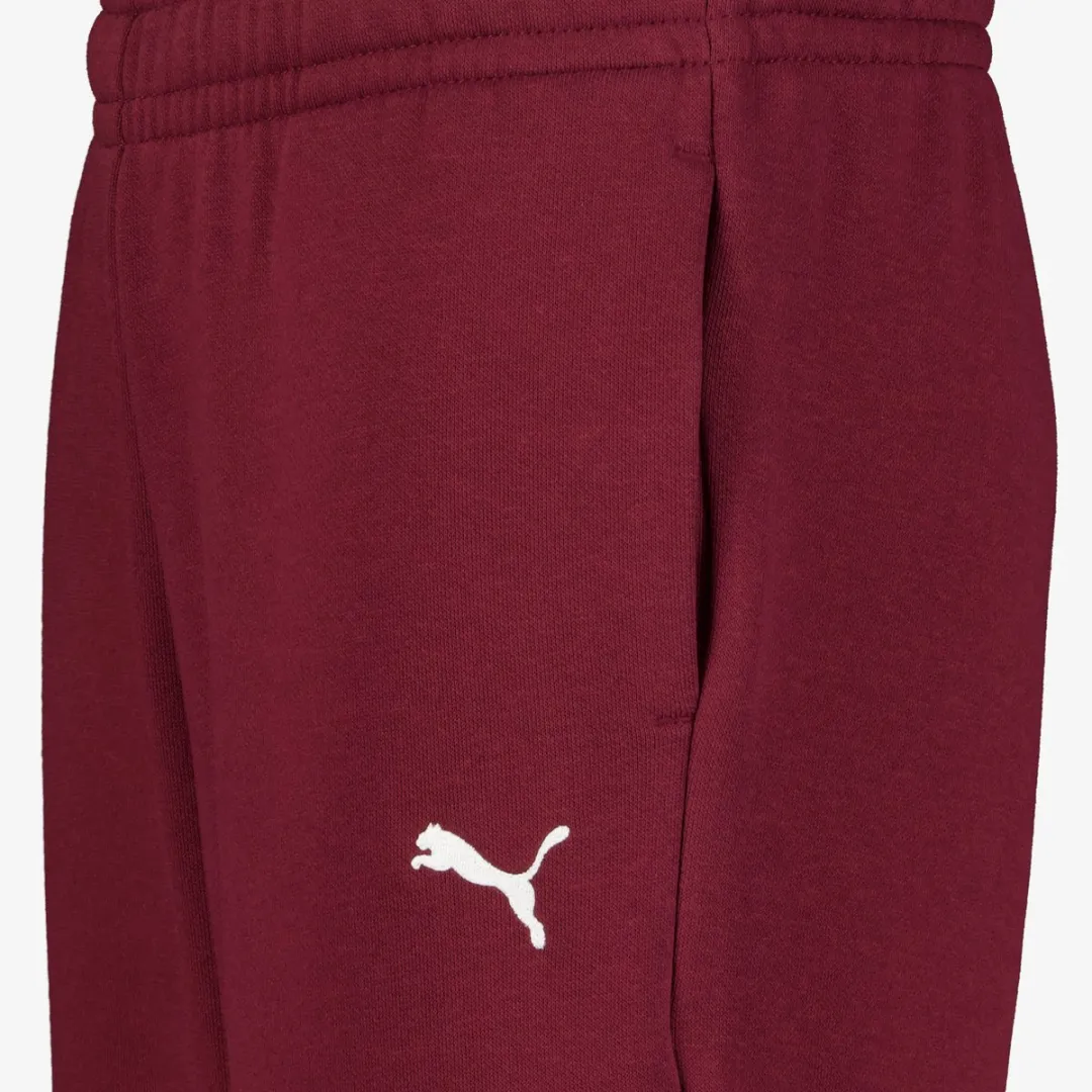 PUMA ESS Sweatpants Fl B Kinder Joggingbroek - Rood 152/158