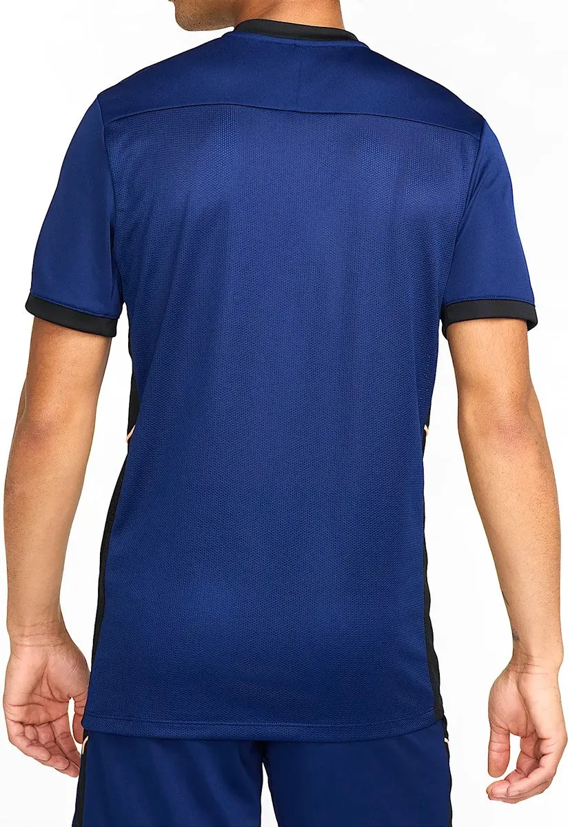 Nike Academy Heren Dri-FIT Shirt HJ3791-492 - S - Donkerblauw