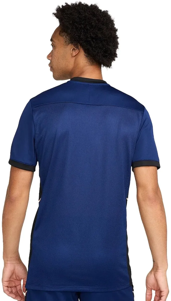 Nike Academy Heren Dri-FIT Shirt HJ3791-492 - S - Donkerblauw