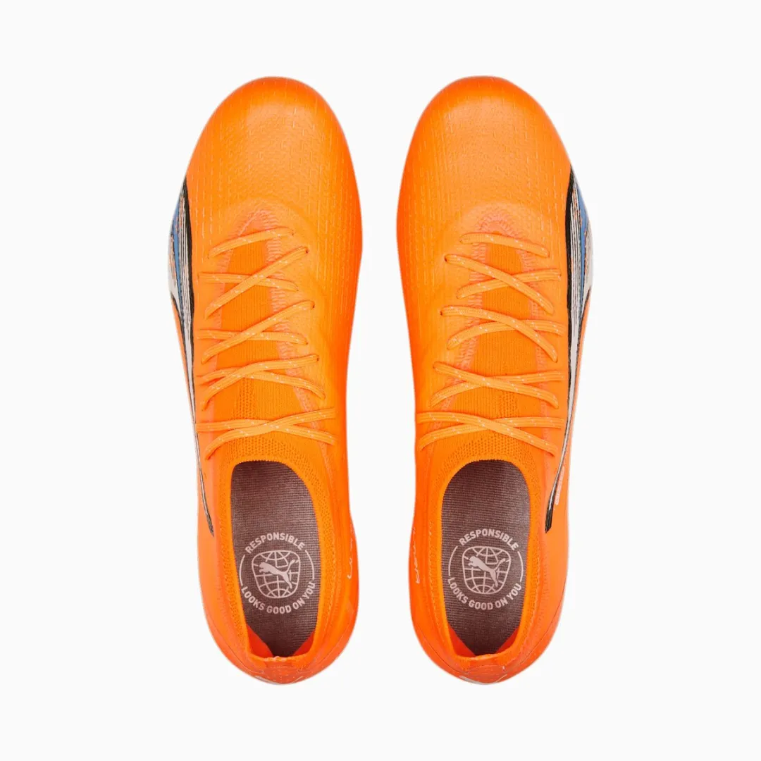 PUMA Ultra Ultimate FG Voetbalschoenen - Maat 45 - Oranje - afbeelding 6 van 6
