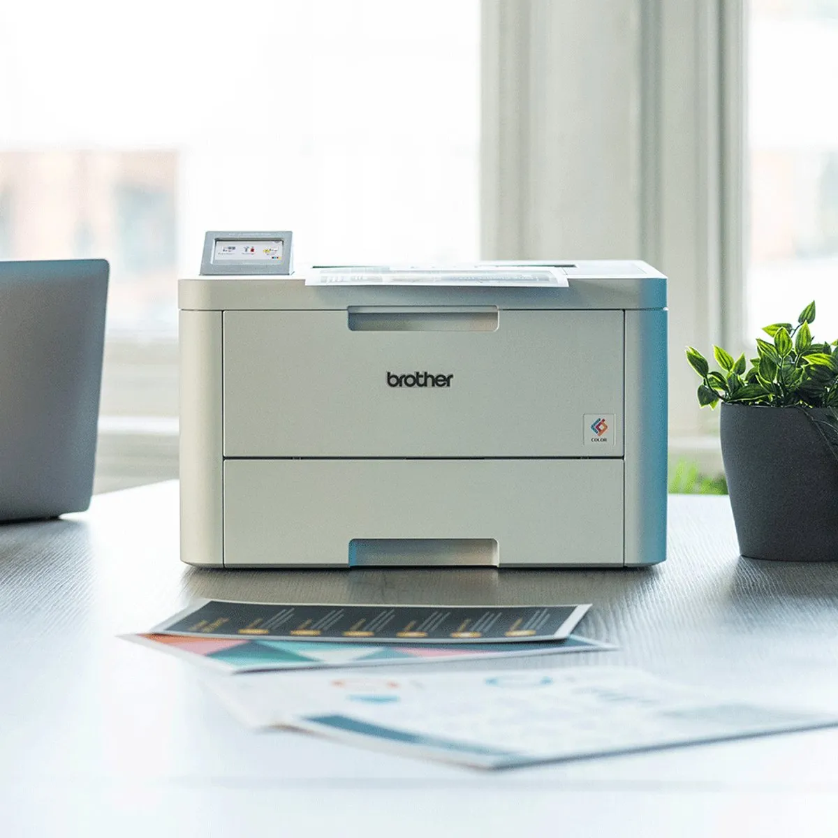 Brother HL-L8230CDW Kleur Laserprinter - A4 - 25 ppm - Wit