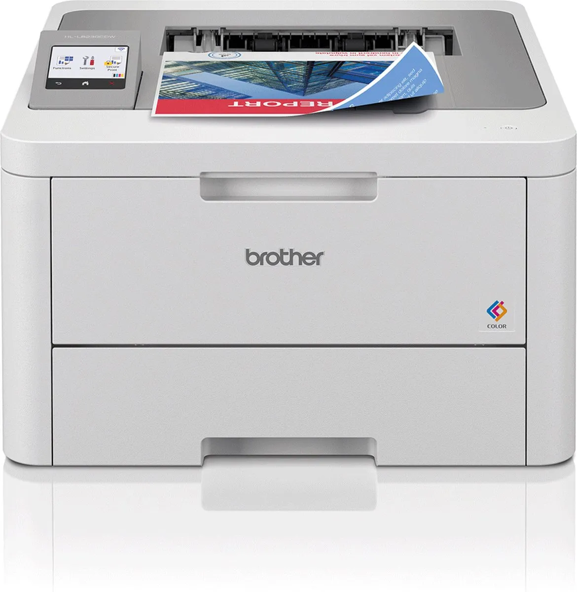 Brother HL-L8230CDW Kleur Laserprinter - A4 - 25 ppm - Wit