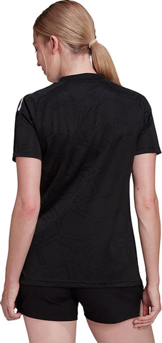 adidas Performance Condivo 22 Voetbalshirt Dames M - Zwart - afbeelding 6 van 6