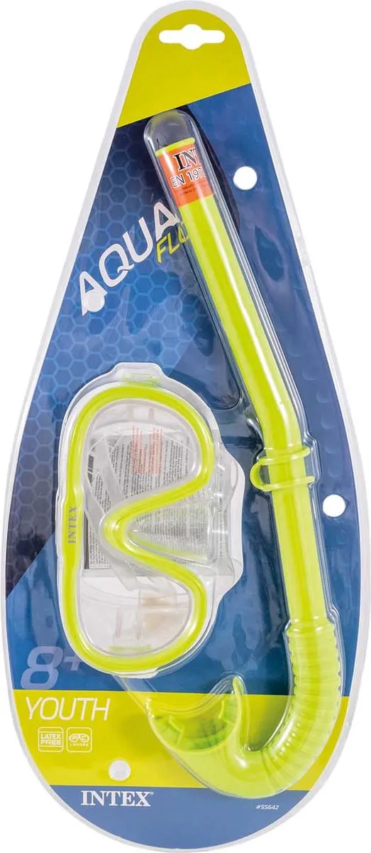 Intex Adventurer Snorkelset - Geel - afbeelding 6 van 6
