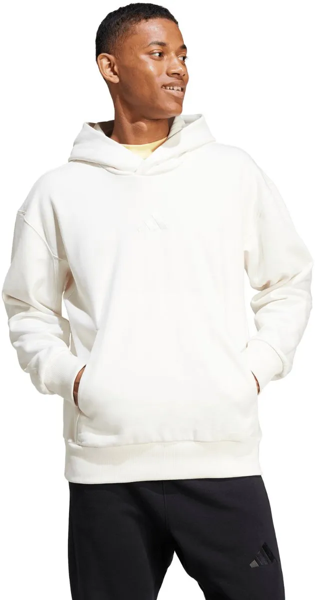 Adidas All Szn Fleece Hoodie Heren - XL - Wit
