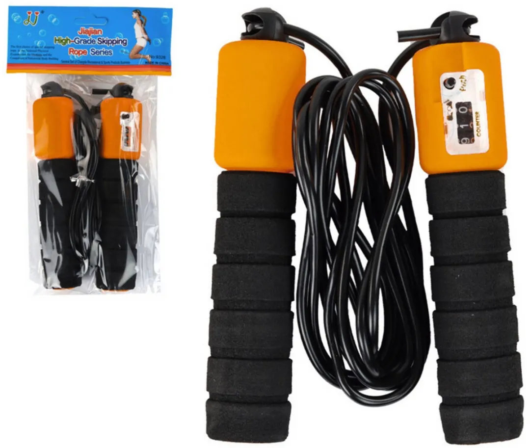 LEAN TOYS Springtouw met Sprongenteller 280cm