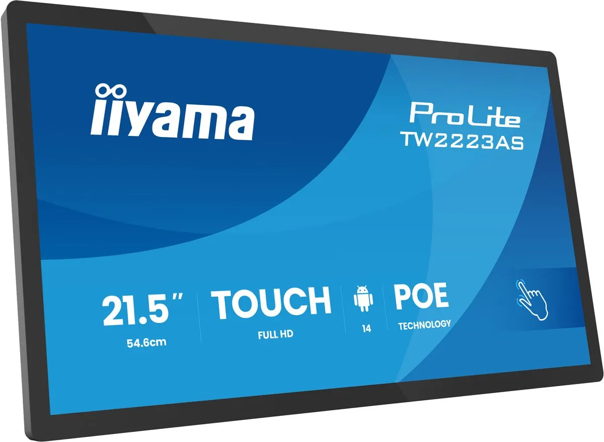iiyama TW2223AS-B3P Interactief Touchscreen 54,6cm