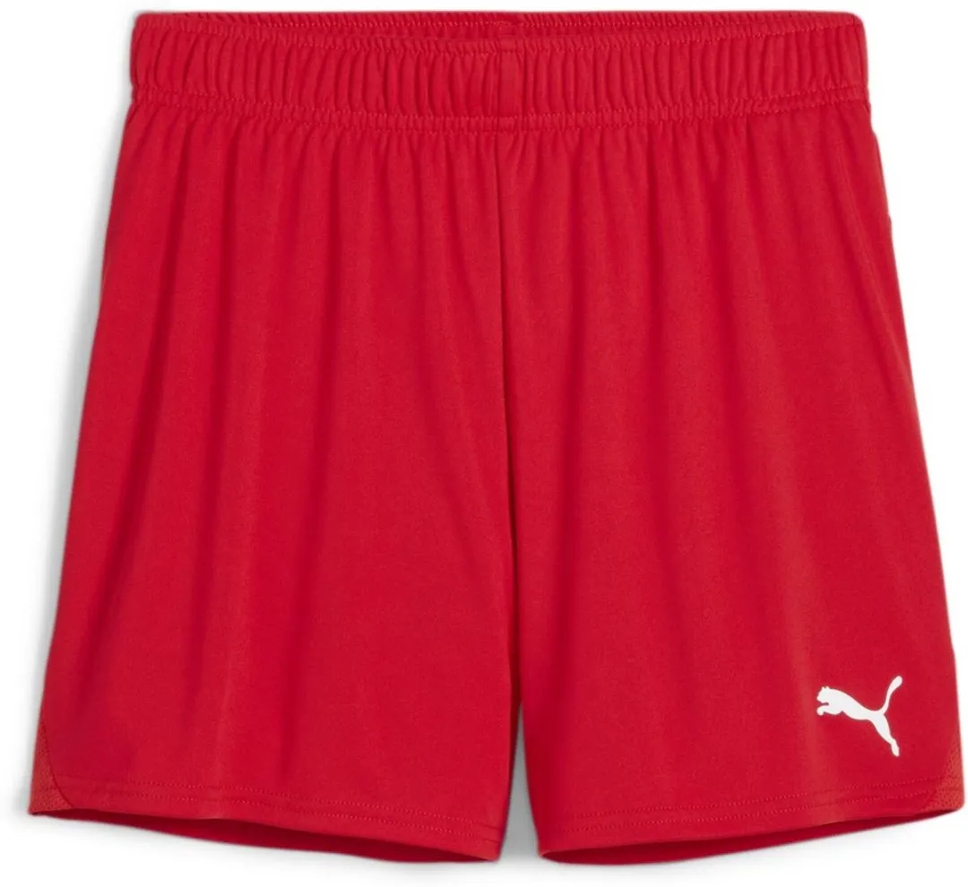 PUMA TeamGoal Handball Shorts Dames S - Puma Red/White
