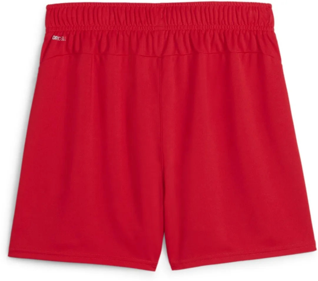 PUMA TeamGoal Handball Shorts Dames S - Puma Red/White