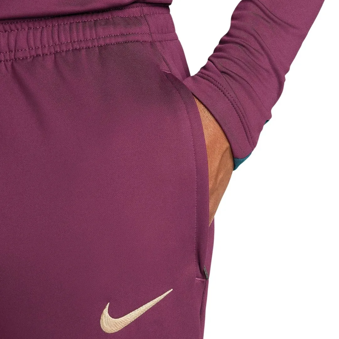 Nike PSG Dri-FIT Strike Sportbroek L - Donkerrood/Blauw
