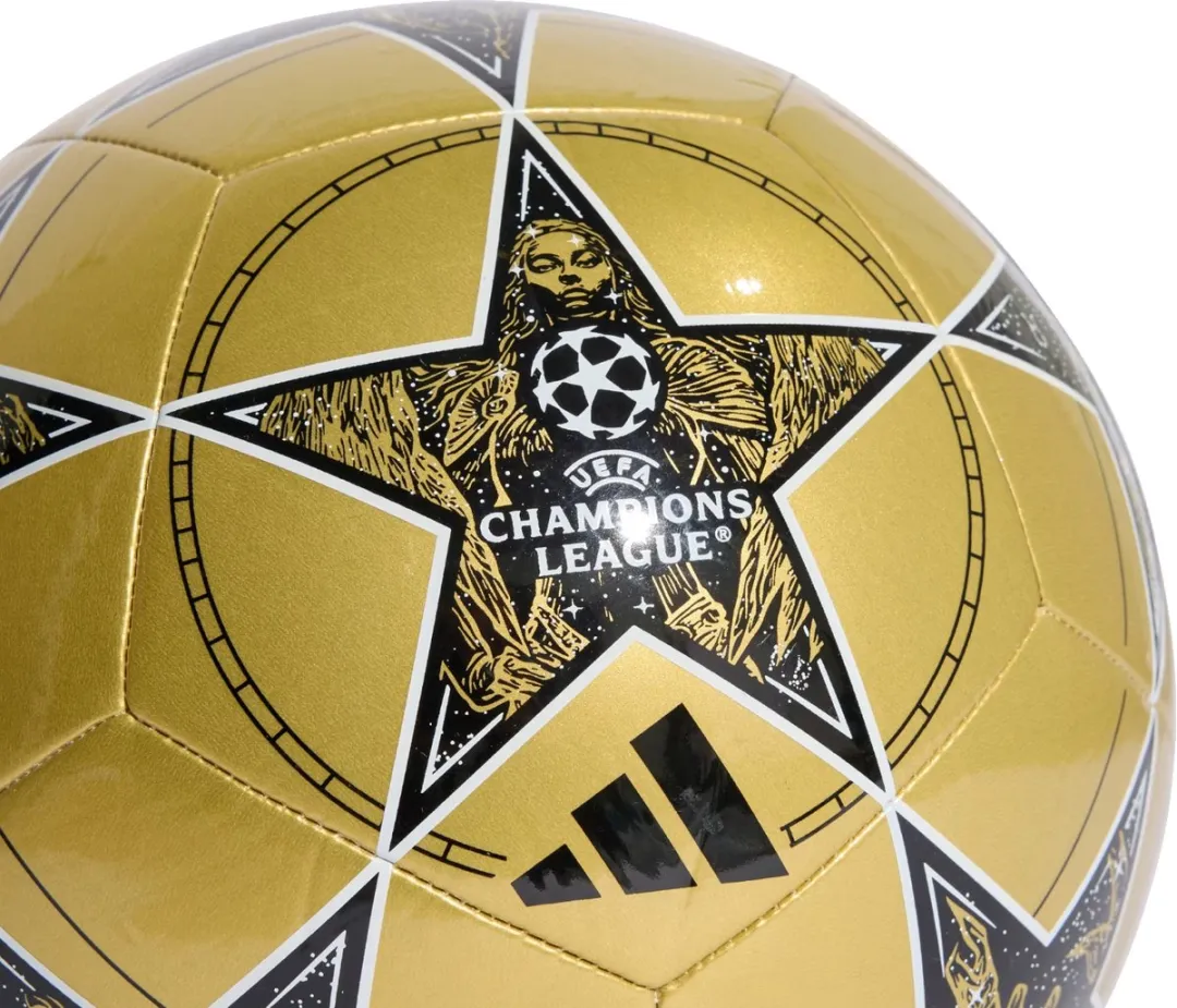 adidas UEFA Champions League Voetbal - Goud - Maat 5