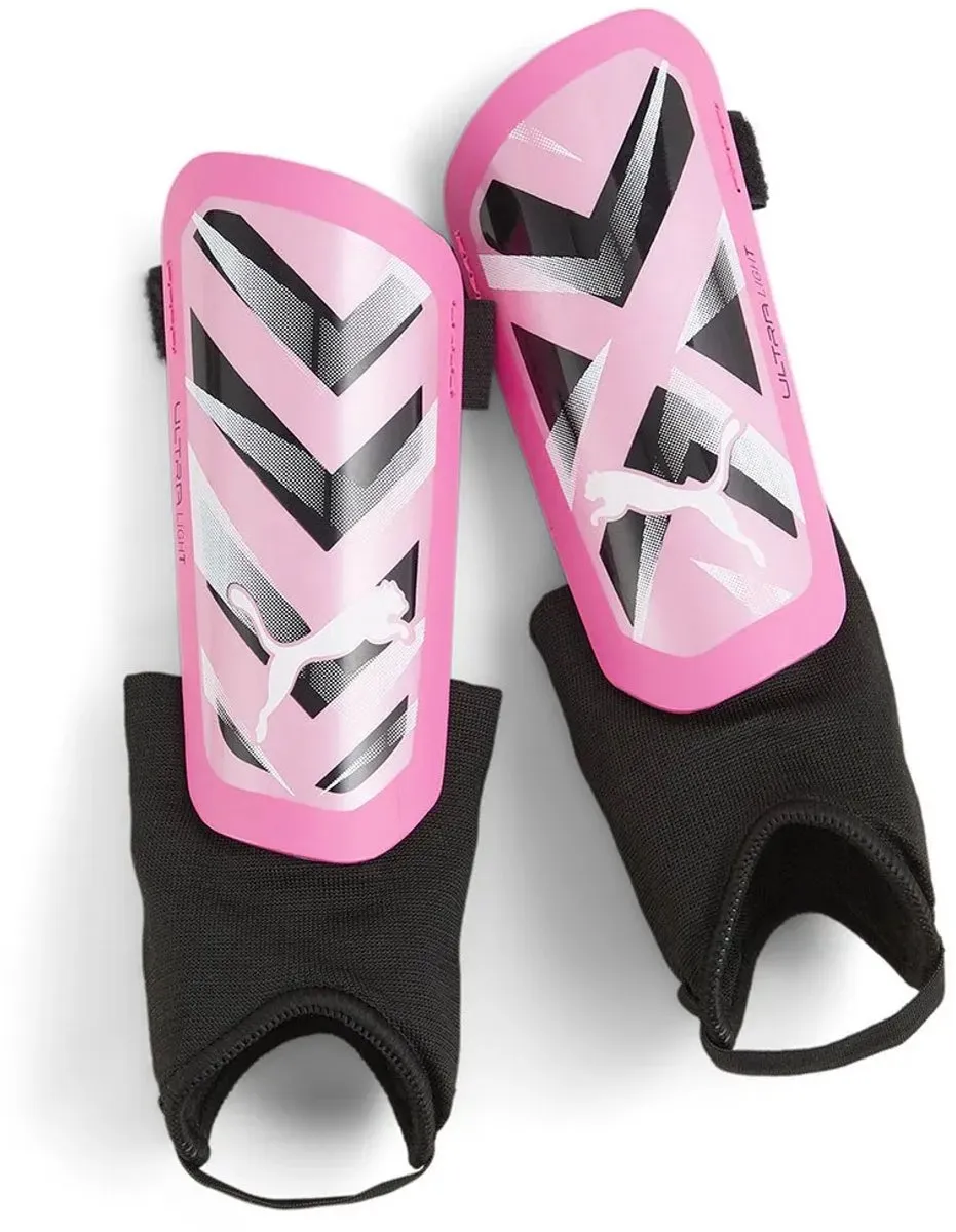 PUMA Ultra Light Ankle Scheenbeschermers XL - Roze