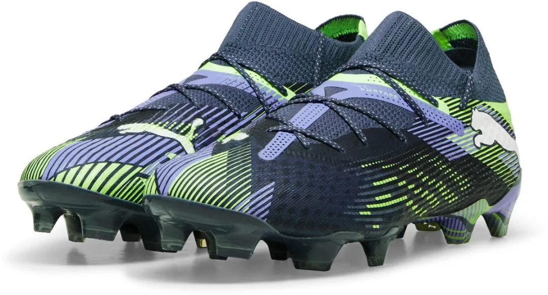 PUMA Future 7 Ultimate FG/AG Voetbalschoenen 40.5 - Gray Skies/Wit