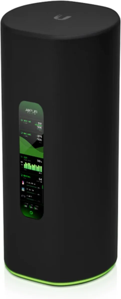 Ubiquiti Amplifi Alien Bundel Kit - Wi-Fi 6 Router & Mesh Point - 5953 Mbps - Zwart