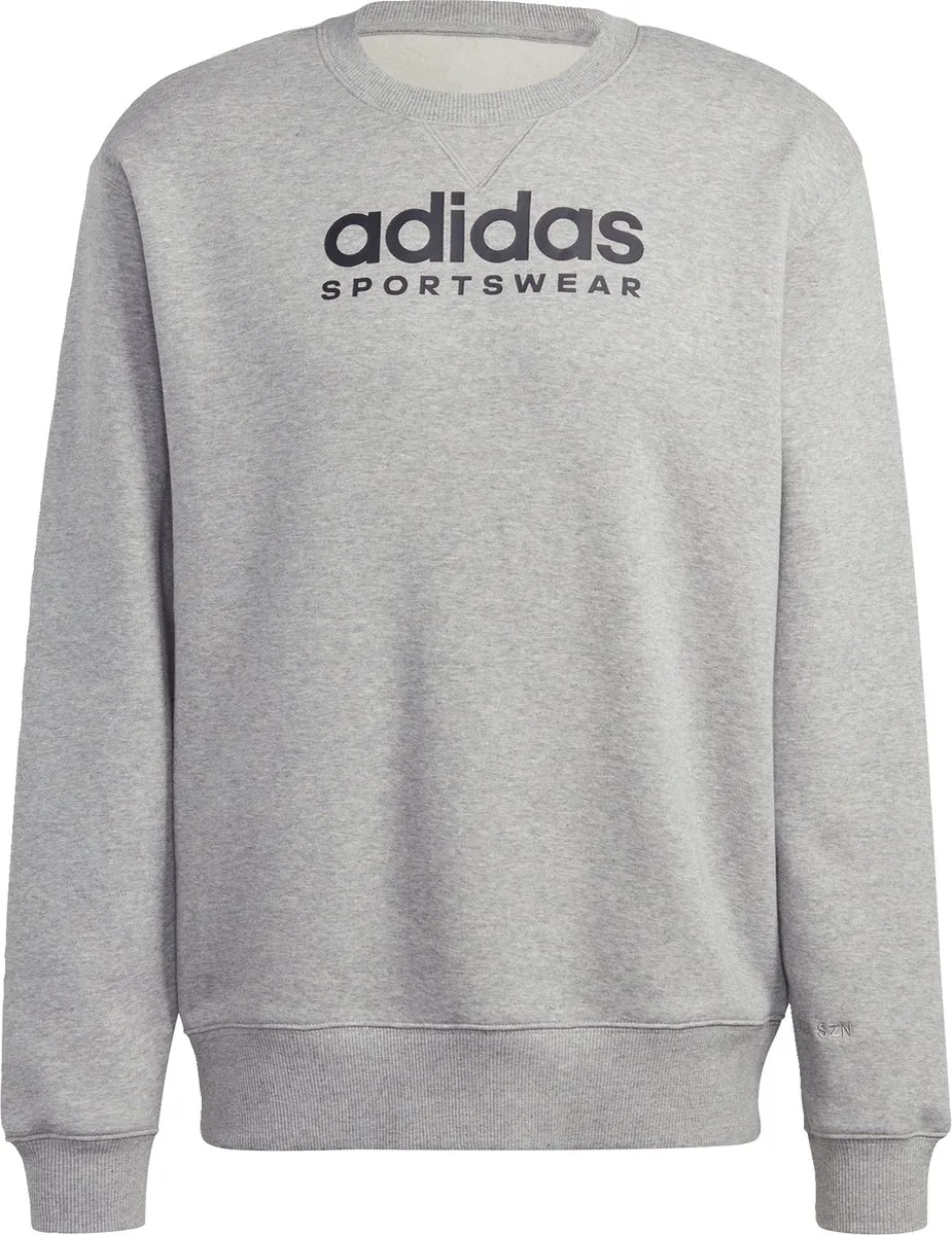 Adidas All SZN Fleece Graphic Sweatshirt IC9823 - Grijs - afbeelding 6 van 6