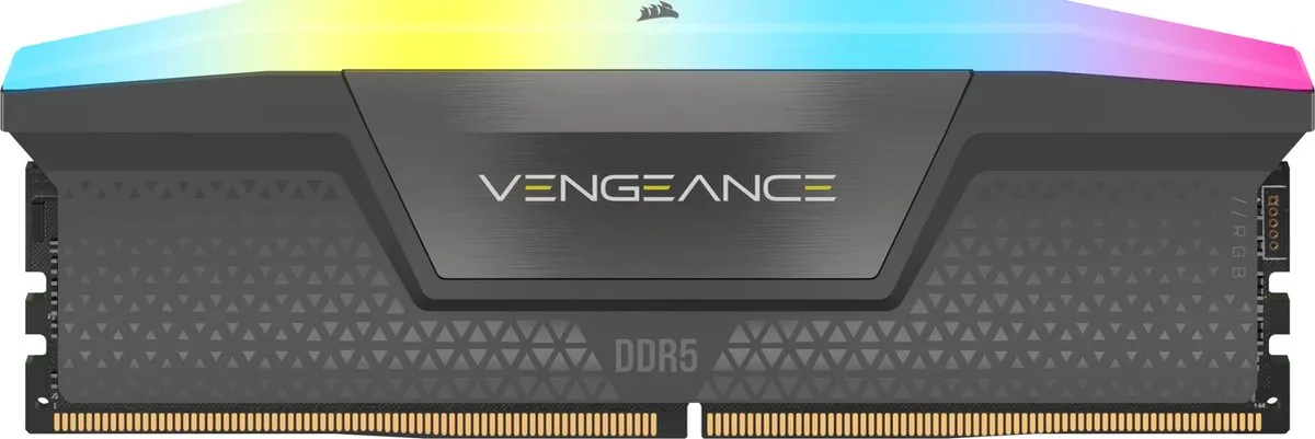 Corsair Vengeance RGB DDR5 Geheugen 64GB 4x16GB 6000MHz CMH64GX5M4B6000C36 - Zwart