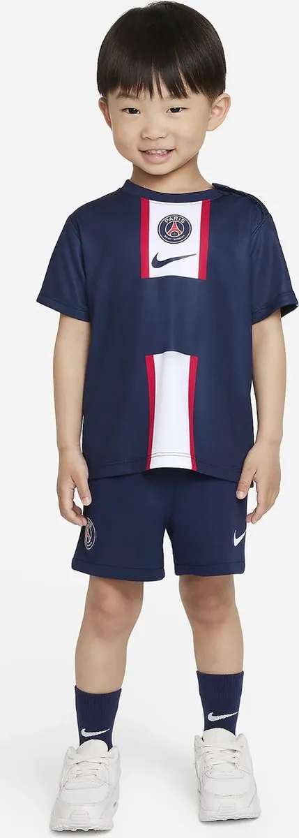 Nike PSG Kinder Voetbalset DJ7917-411 - 6/9 Maanden - Donkerblauw