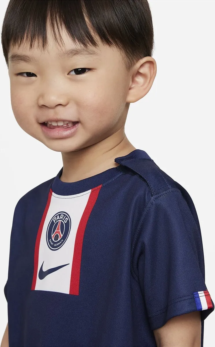 Nike PSG Kinder Voetbalset DJ7917-411 - 6/9 Maanden - Donkerblauw