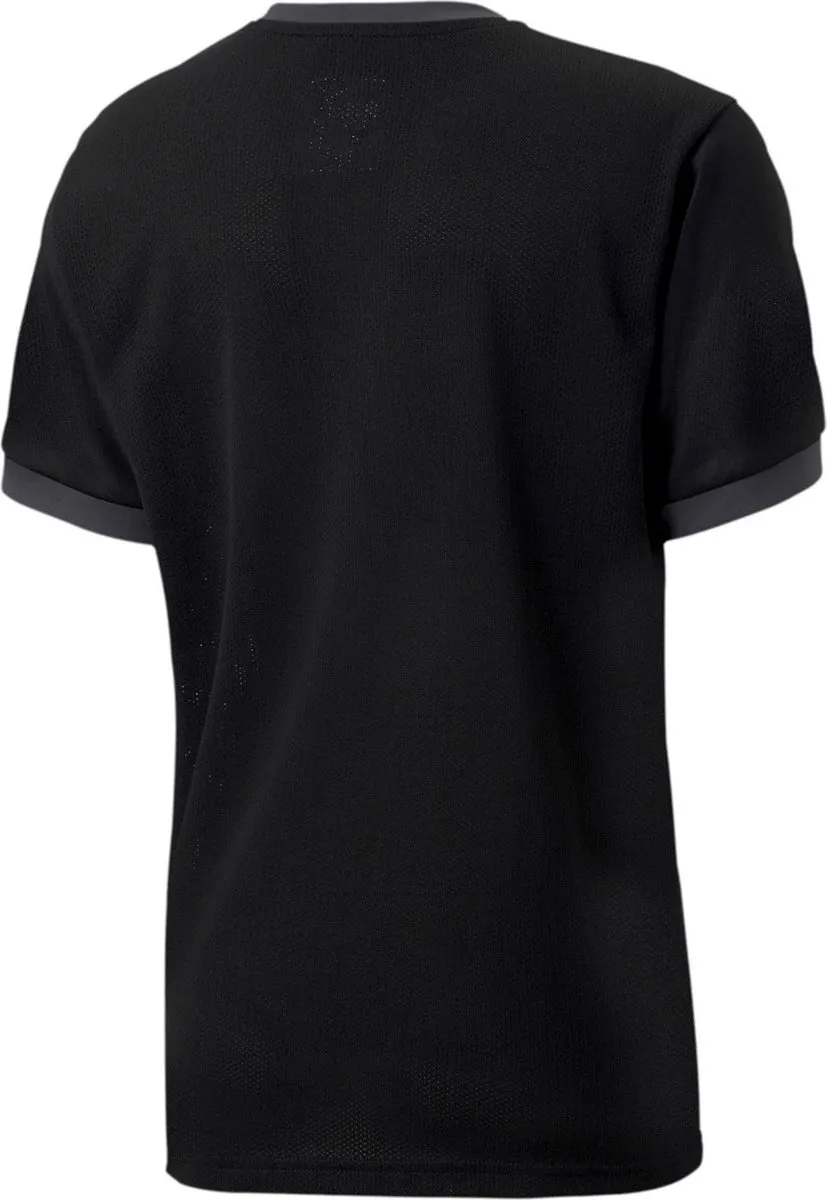 PUMA Sportshirt 128 - Unisex - Zwart/Wit