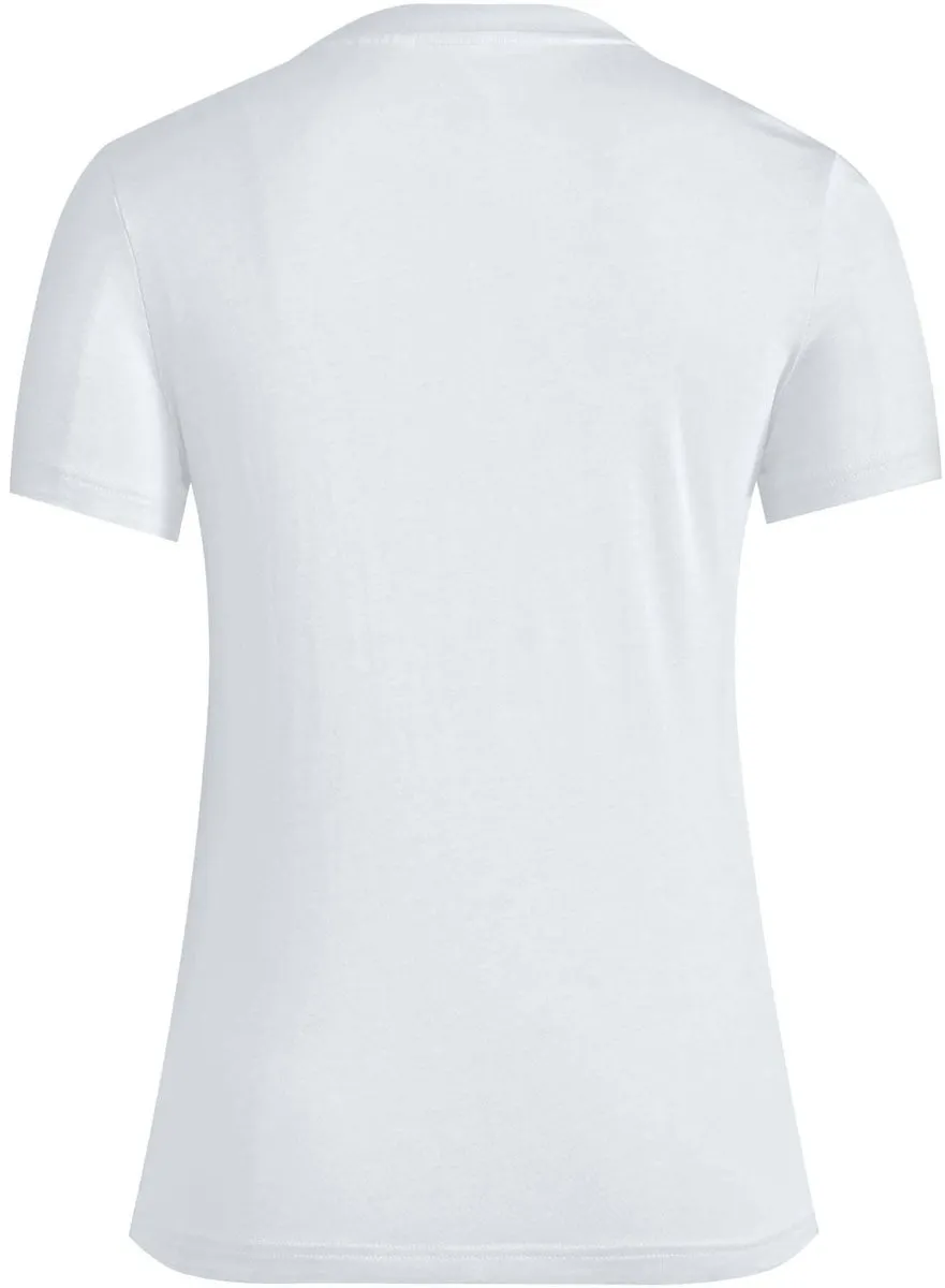 adidas Essentials Slim Logo T-shirt GL0768 - Wit - L