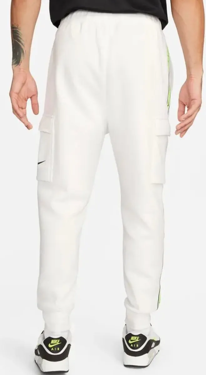 Nike Fleece Sportbroek Heren S - Wit