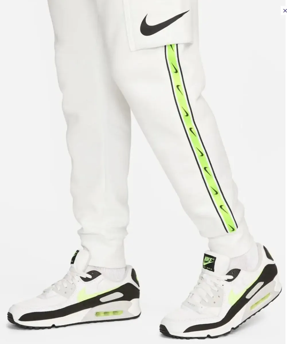 Nike Fleece Sportbroek Heren S - Wit